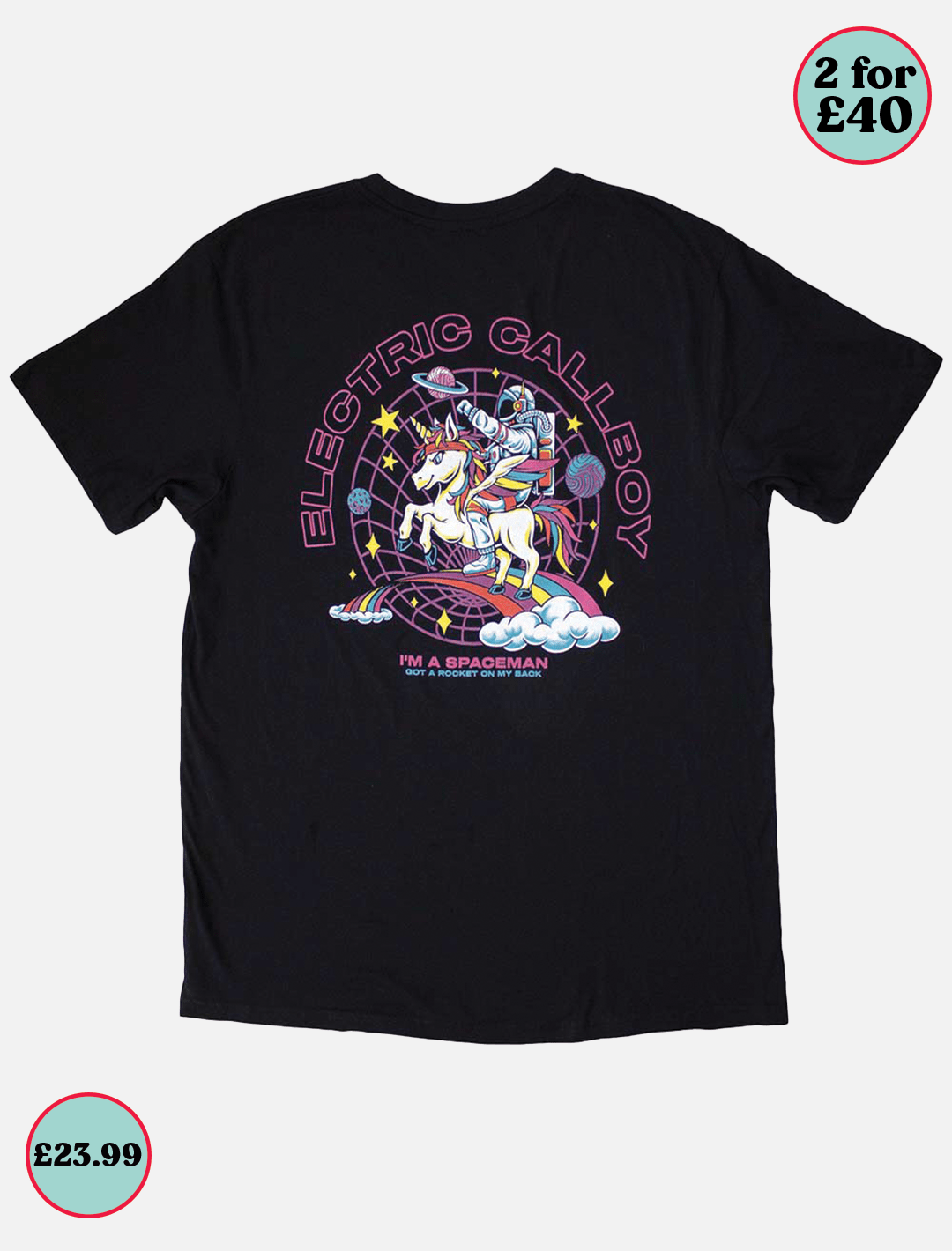 Electric Callboy Spaceman Unicorn l Black