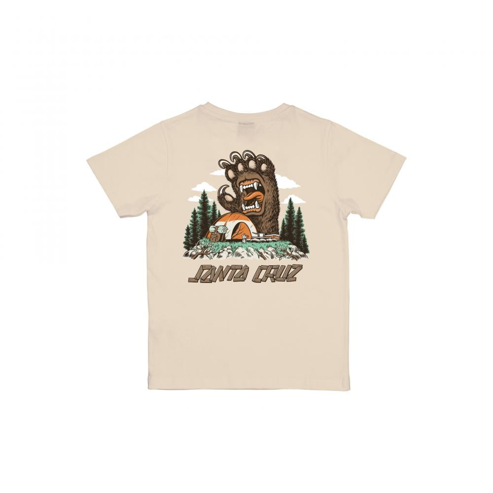 Santa Cruz Youth Screaming Grizzly T-Shirt