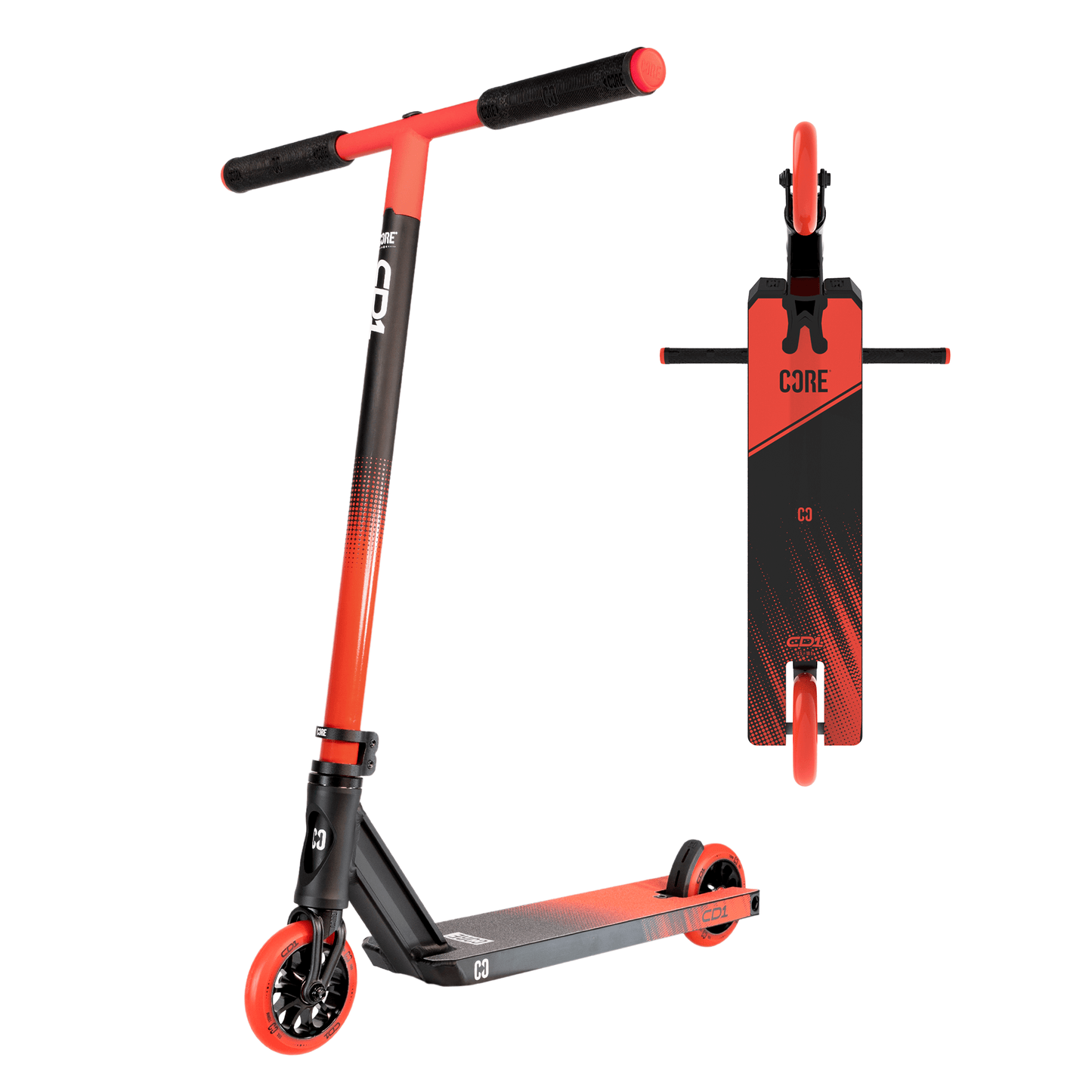 CORE CD1 Complete Stunt Scooter – Red/Black