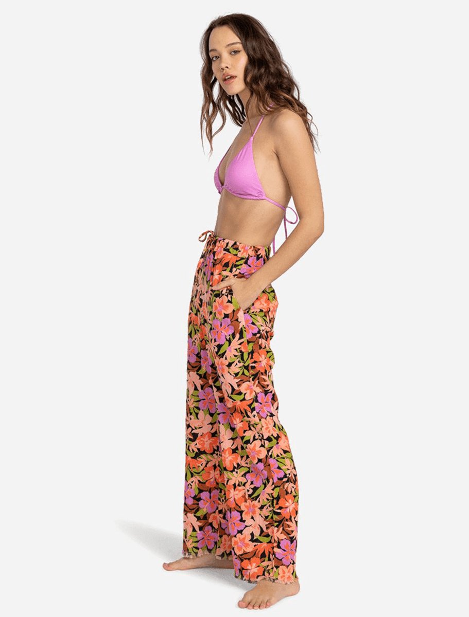 Billabong That Smile Wide Leg Trousers - The Boredroom Store Billabong
