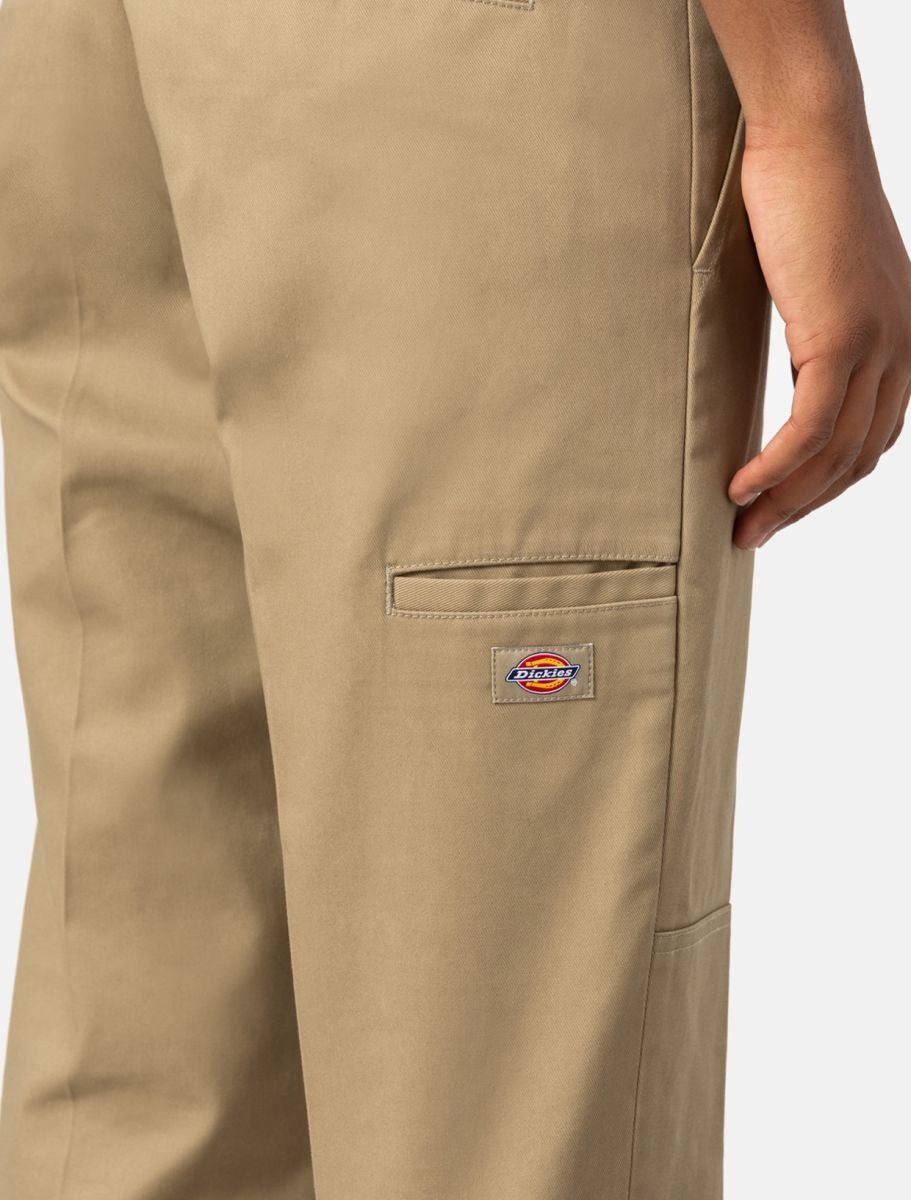 Dickies Slim Straight Double Knee Pants | Khaki - The Boredroom Store Dickies