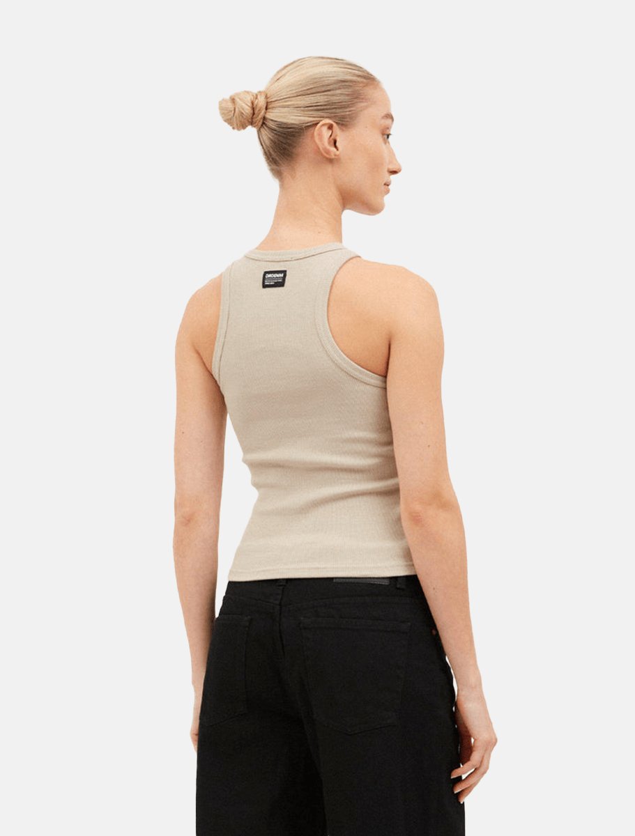 Dr. Denim Amelie Top | Pale Taupe - The Boredroom Store Dr Denim
