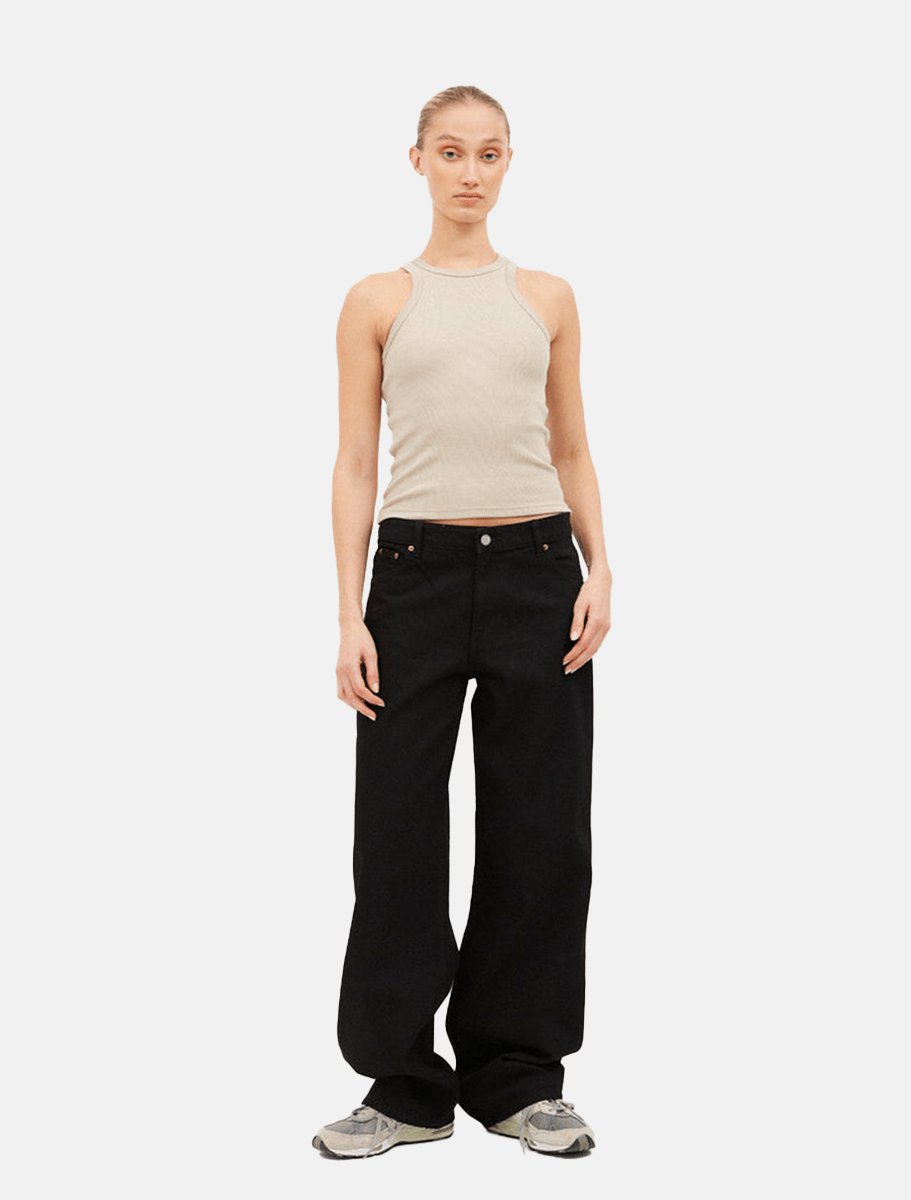 Dr. Denim Amelie Top | Pale Taupe - The Boredroom Store Dr Denim