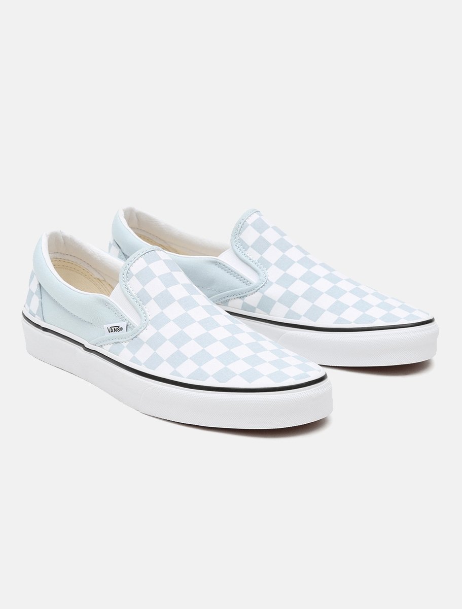 Vans Classic Slip-On Shoes | Baby Blue - The Boredroom Store Vans
