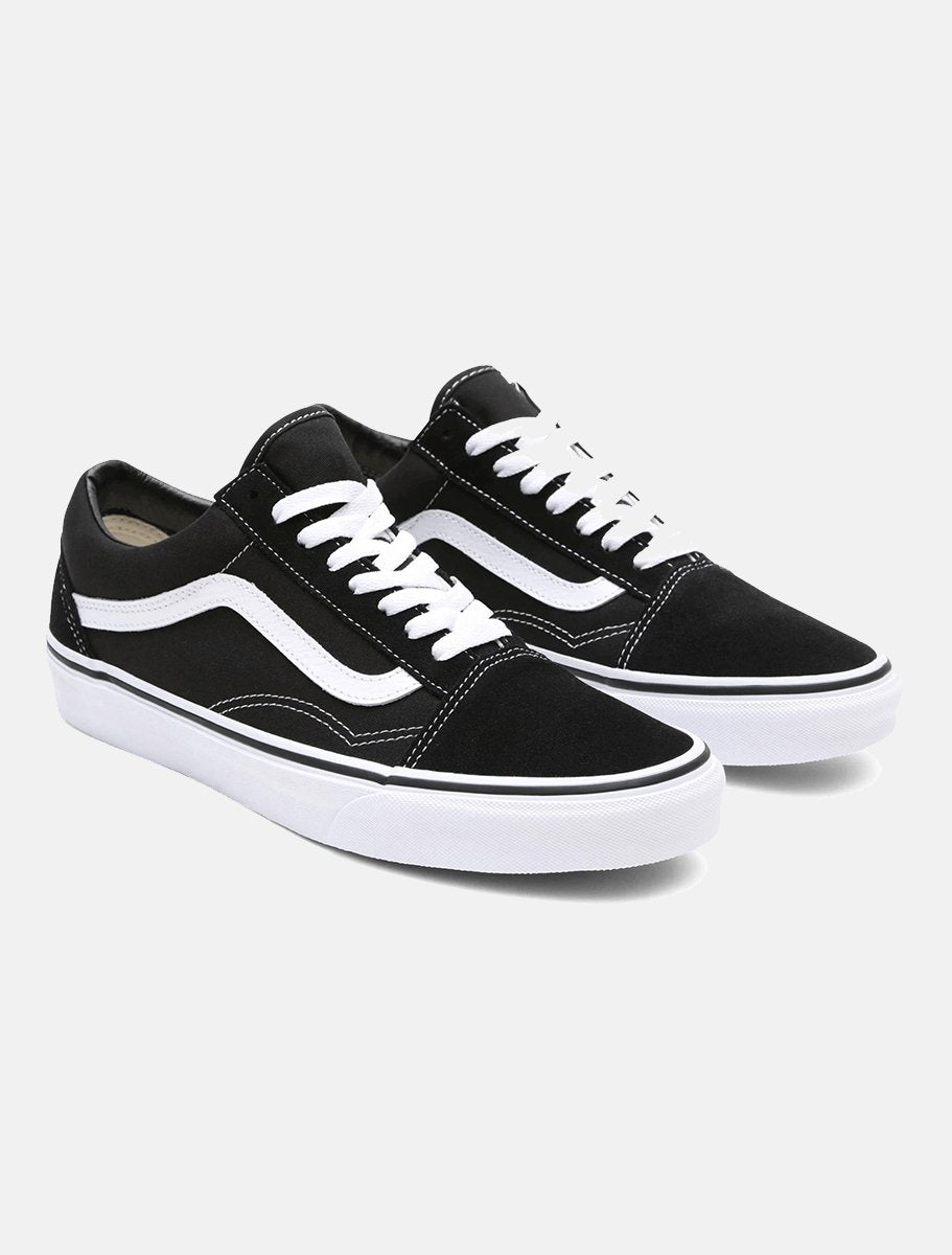 Vans Old Skool Shoes | Black / White - The Boredroom Store Vans