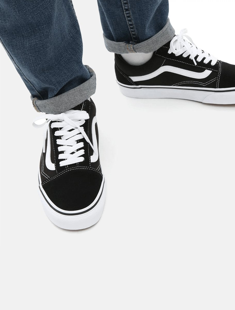 Vans Old Skool Shoes | Black / White - The Boredroom Store Vans