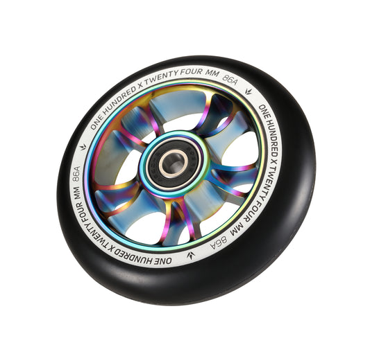 100mm Wheels | Oil Slick