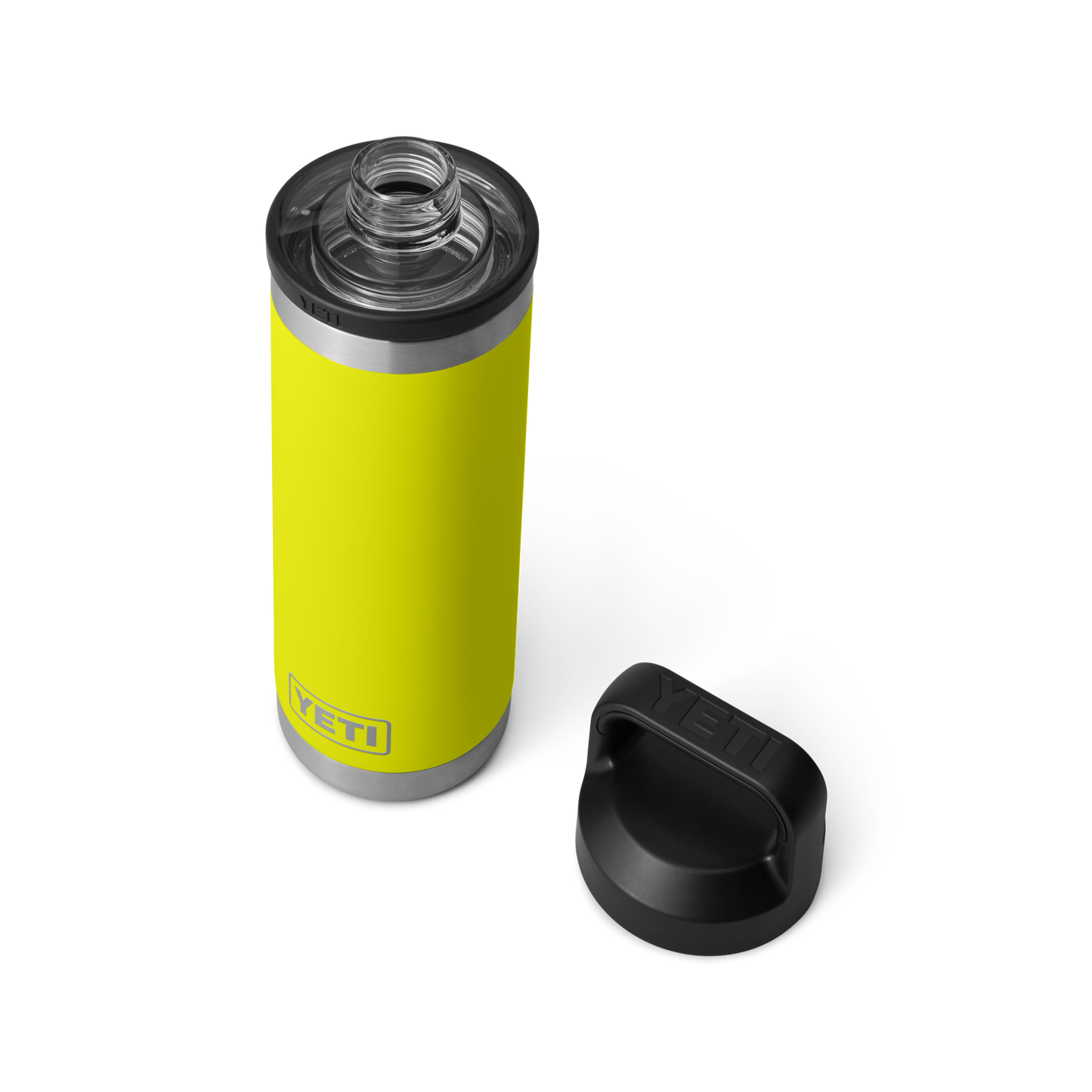 Yeti Rambler 18oz Bottle Chug l Firefly Yellow