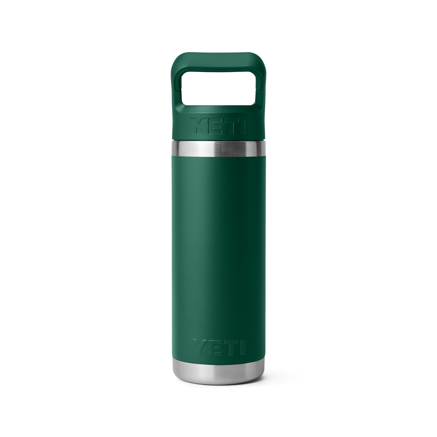 Yeti Rambler 18 Oz  Straw Bottle - Forest Green