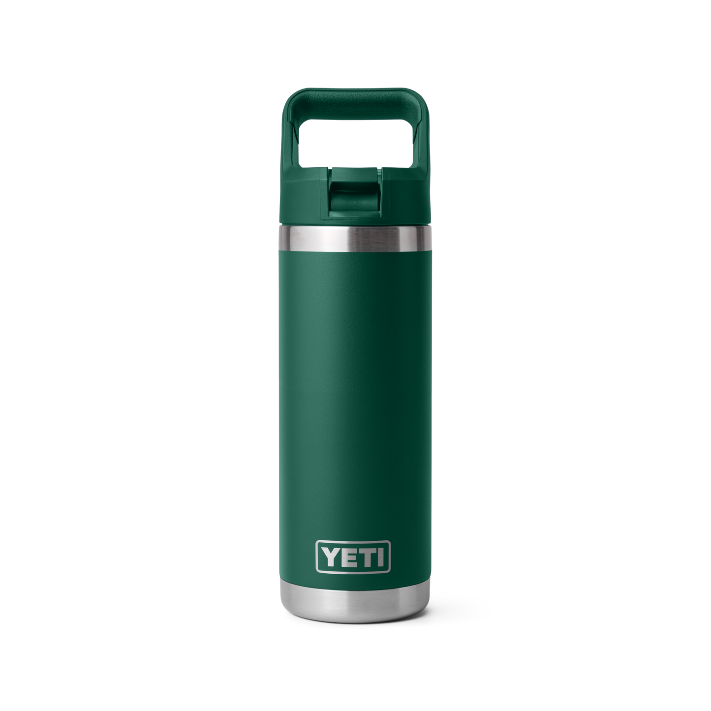 Yeti Rambler 18 Oz  Straw Bottle - Forest Green