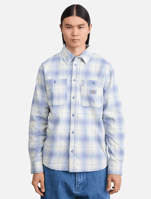 Dickies Evansville Button up Shirt l Country Blue