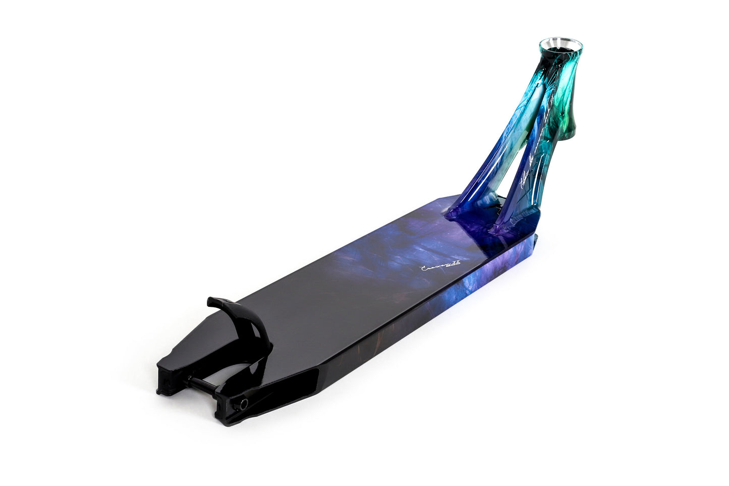 Ethic Erawan V2 Scooter Deck - Blue Iridium - 540mm x 120mm