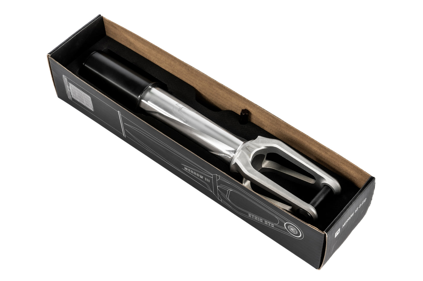 Ethic Merrow V3 HIC Scooter Forks - Chrome