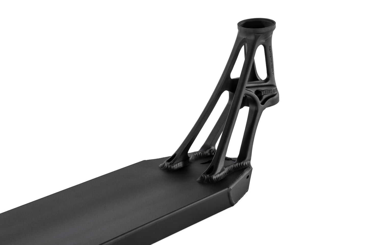 Ethic Pandemonium V2 Scooter Deck - Black 460mm x 130mm