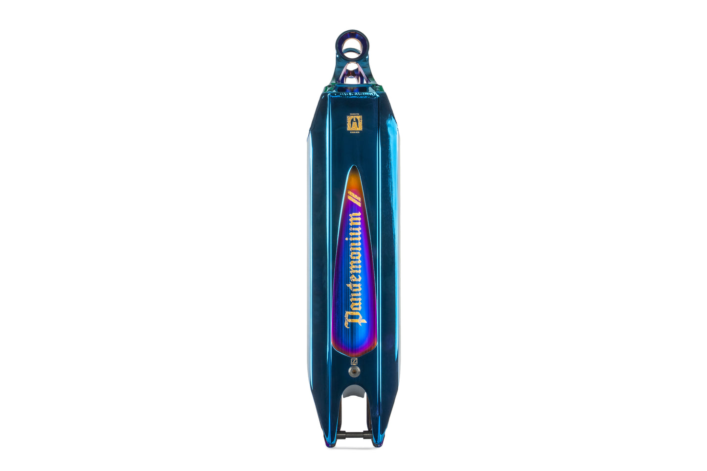 Ethic Pandemonium V2 Scooter Deck - Chrome Blue 540mm x 130mm