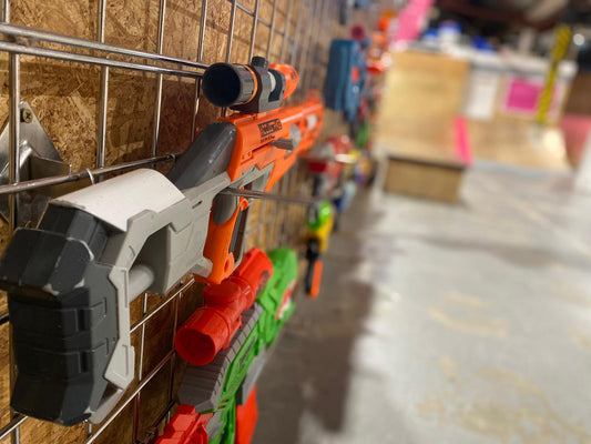 Can’t Decide? TRY Half & Half Scooter & Nerf Party