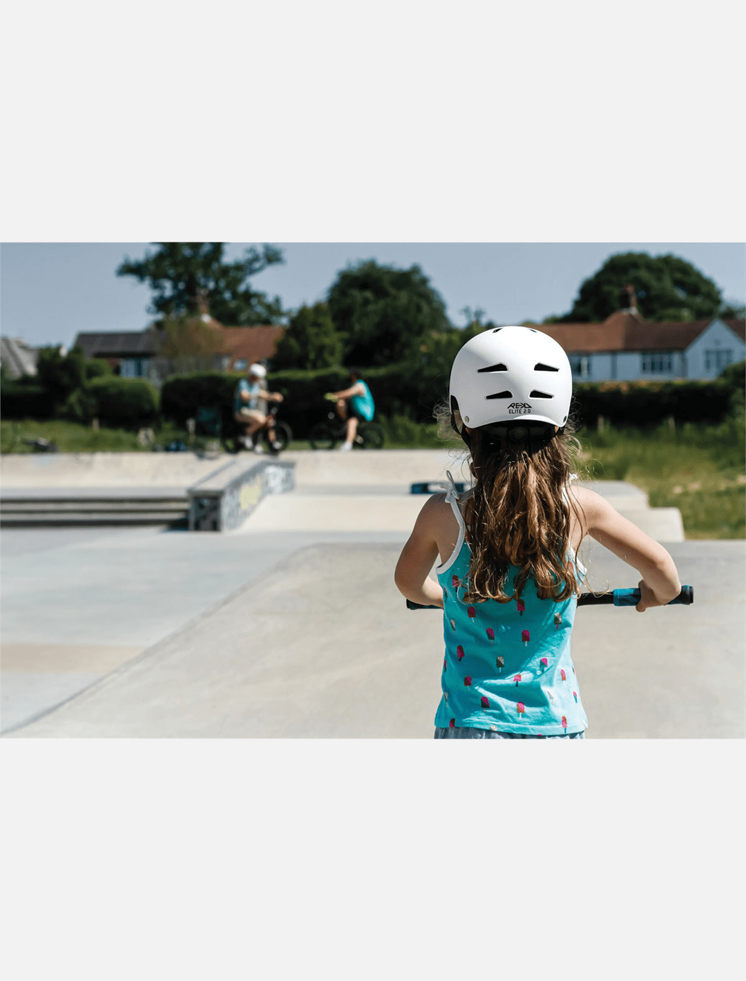 REKD Junior Elite 2.0 Helmet - White