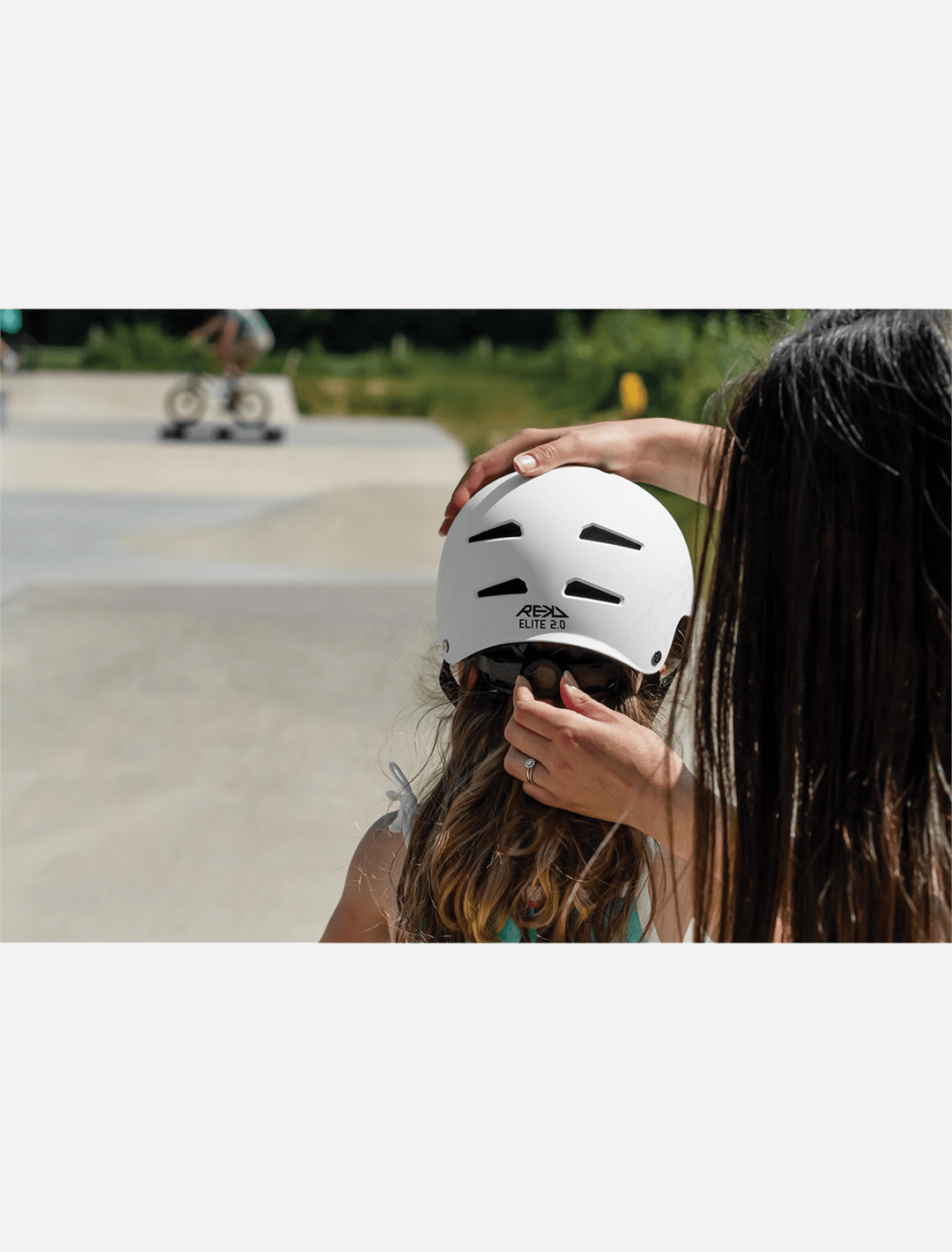 REKD Junior Elite 2.0 Helmet - White