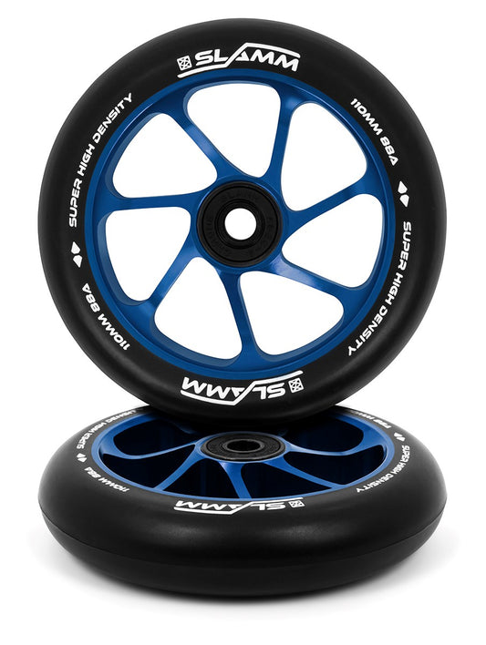 Slamm 110mm Team Wheel l Black Blue