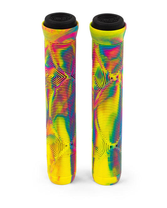 Slamm Team Swirl Scooter Grips - Tropical