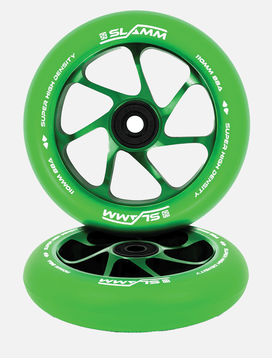 Slamm 110mm Team Wheel l Green