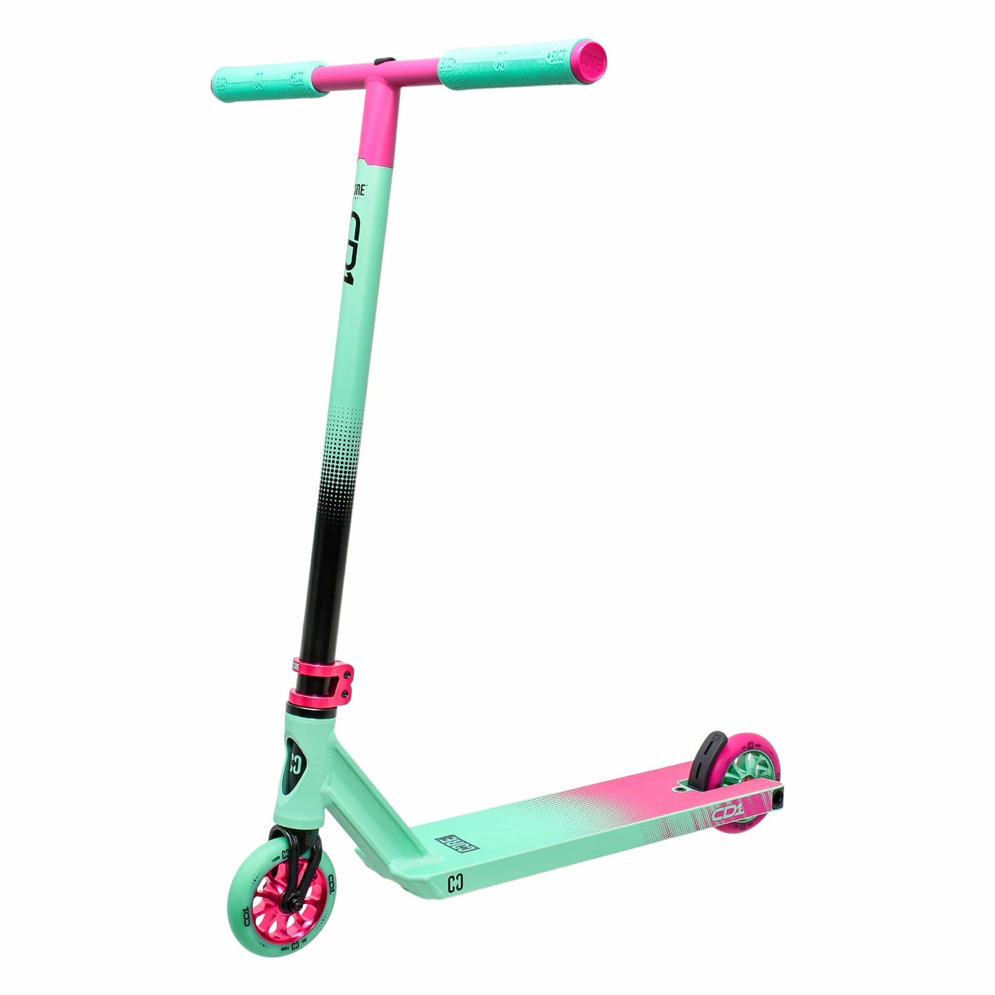 CORE CD1 Complete Stunt Scooter - Teal/Pink