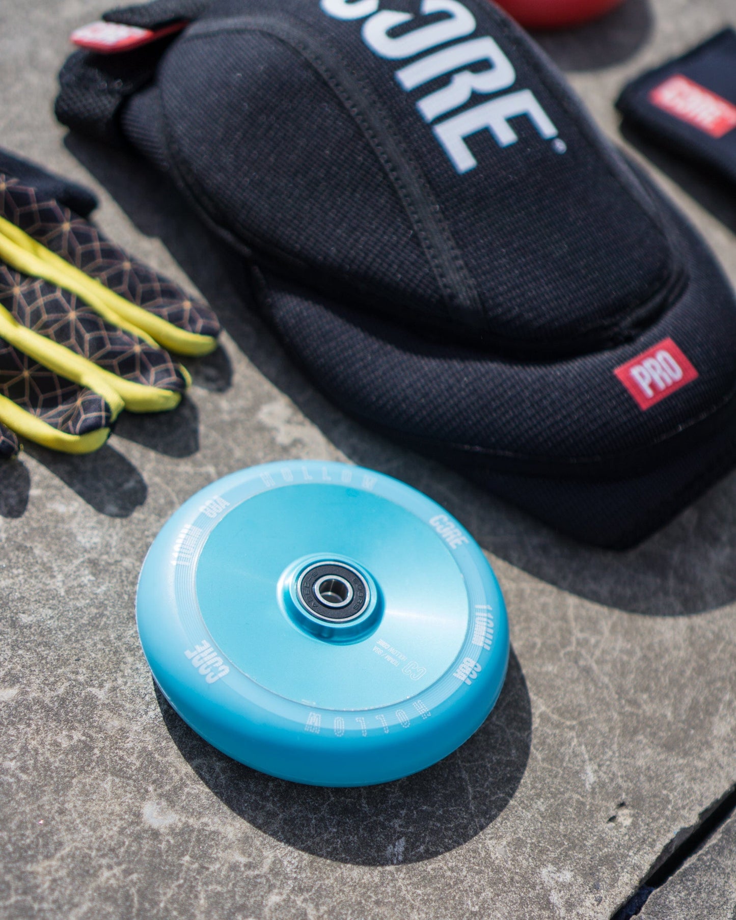 CORE Hollow Stunt Scooter Wheel V2 110mm - Mint Blue