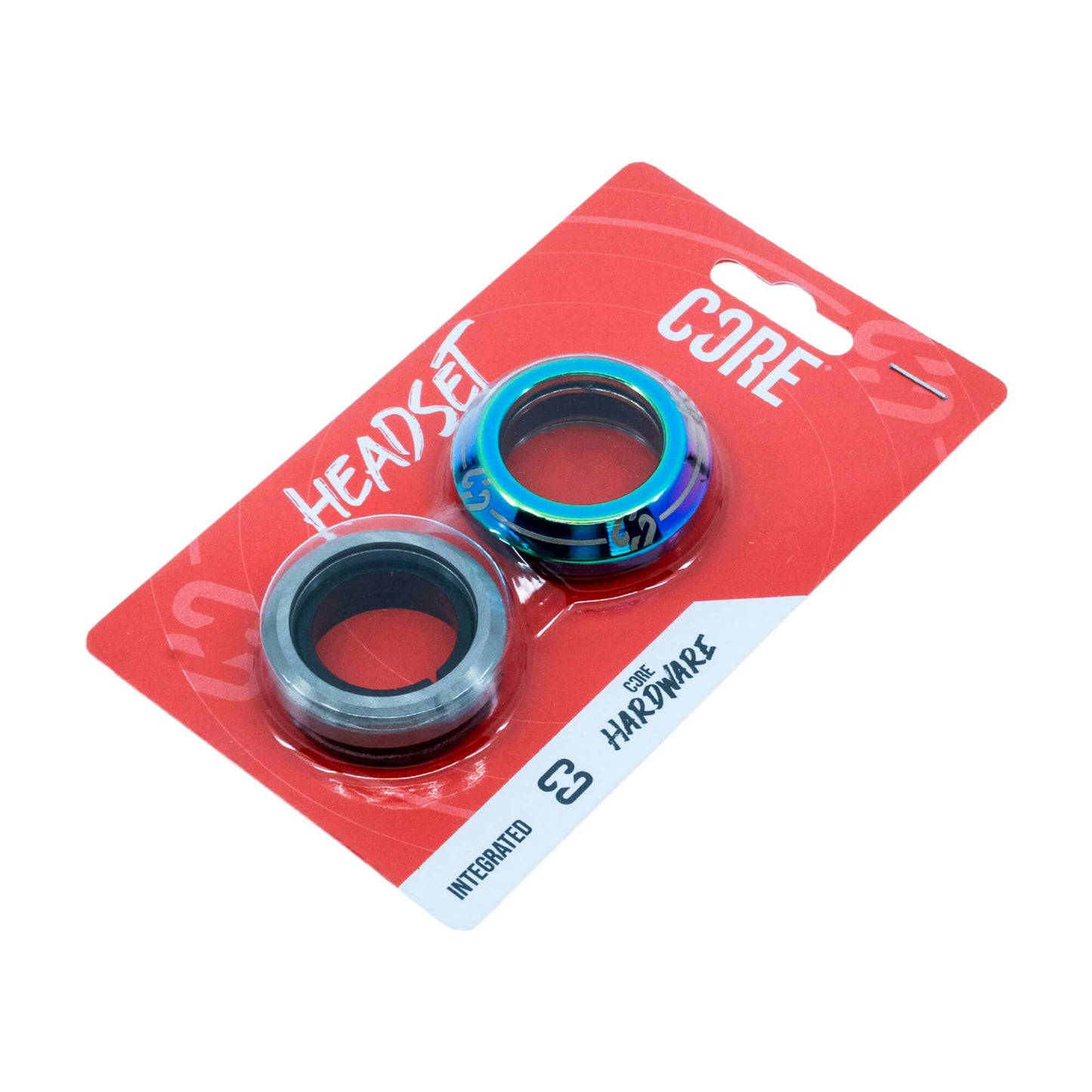 Core Dash Fully Integrated Scooter Headset - Chrome