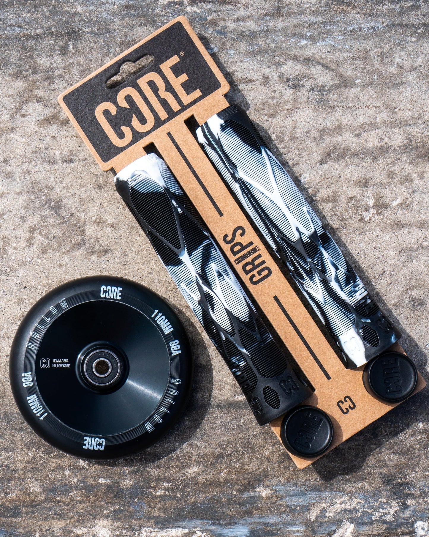 CORE Pro Handlebar Grips, Soft 170mm - Slate