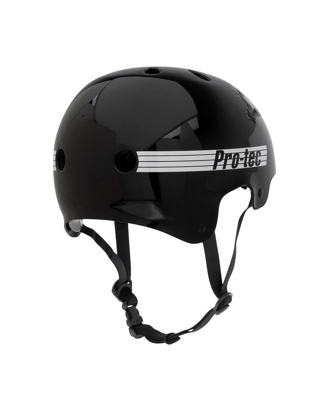 Pro-Tec Helmet Old School Cert Gloss Black