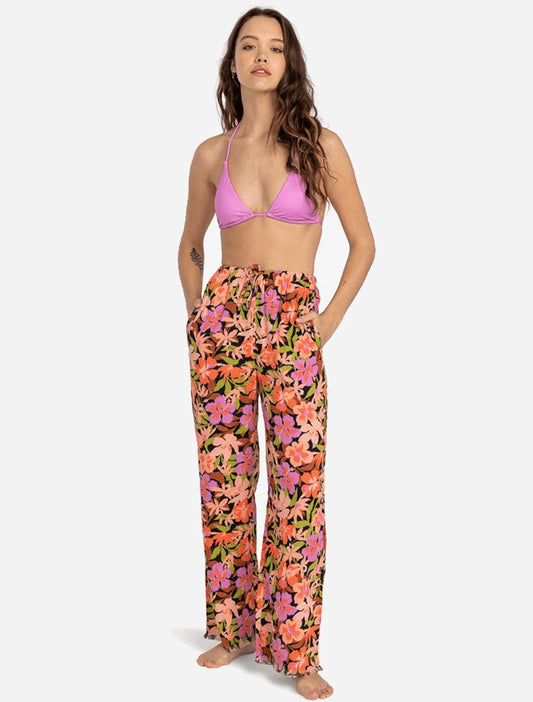 Billabong That Smile Wide Leg Trousers - The Boredroom Store Billabong