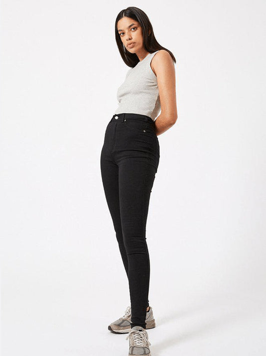 Dr Denim Solitaire Skinny Jeans - Black - The Boredroom Store Dr Denim